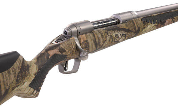 Savage Arms 57069 110 Bear Hunter 300 WSM 2+1 23 Matte Stainless Steel Straight Fluted Barrel  Mossy Oak Break-Up Country Fixed Sporter w/AccuFit Stock  Right Hand”