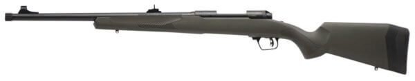 Savage Arms 57018 110 Hog Hunter 223 Rem 4+1 20″ Matte Black Metal OD Green Synthetic Stock