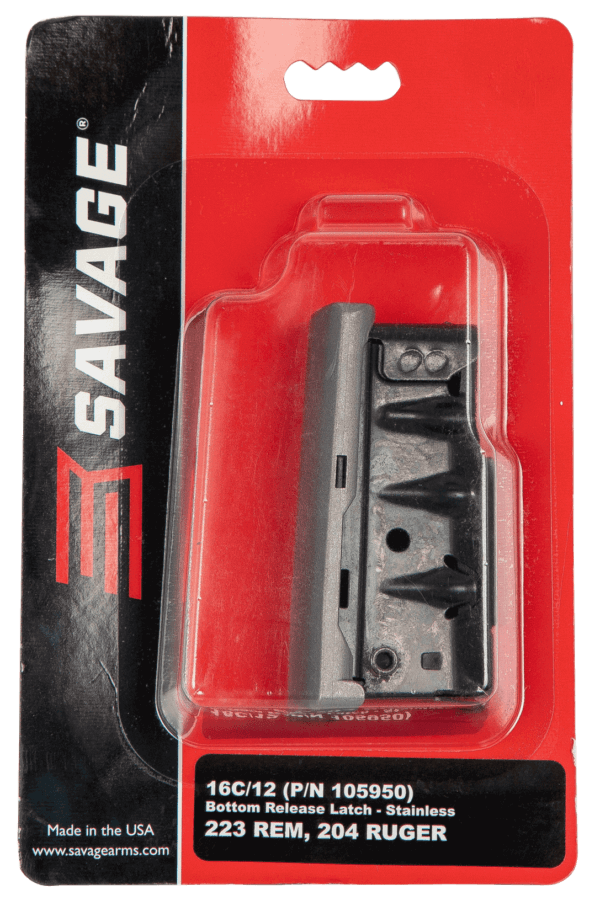 Savage Arms 55156 110 Stainless Detachable 4rd for 223 Rem 204 Ruger Savage 110/12/14/16C