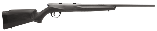 Savage Arms 70240 B22 F Bolt Action 22 LR Caliber with 10+1 Capacity 21″ Barrel Matte Blued Metal Finish & Matte Black Synthetic Stock Left Hand (Full Size)