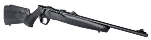 Savage Arms 70214 B22 F Compact 22 LR Caliber with 10+1 Capacity 18″ Barrel Matte Blued Metal Finish & Matte Black Synthetic Stock Right Hand