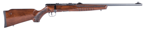 Savage Arms 70510 B22 G Bolt Action 22 WMR Caliber with 10+1 Capacity 21″ Barrel Matte Blued Metal Finish & Satin Hardwood Stock Right Hand (Full Size)