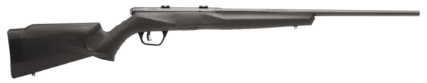 Savage Arms 70840 B17 F Bolt Action 17 HMR Caliber with 10+1 Capacity  21 Barrel  Matte Blued Metal Finish & Matte Black Synthetic Stock Left Hand (Full Size)”
