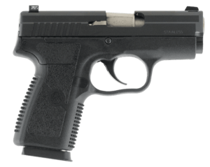 Kahr Arms KP4543N P *CA Compliant 45 ACP Caliber with 3.40″ Barrel 6+1 Capacity Black Finish Frame Serrated Matte Stainless Steel Slide Textured Polymer Grip & TruGlo Night Sights