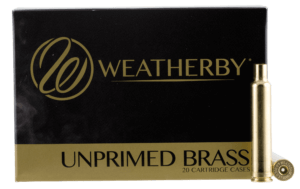 Weatherby BRASS653 Unprimed Cases 6.5-300 Wthby Mag Rifle Brass 20 Per Box
