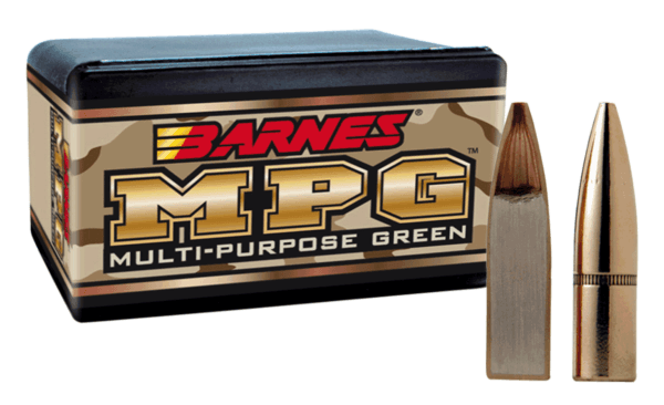 Barnes Bullets 30195 Rifle MPG 223/5.56 Caliber .224 55 GR Multi-Purpose Green 100 Box