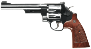 Smith & Wesson 150256 Model 25 Classic 45 Colt (LC) Blued Carbon Steel  6.50 Barrel  6rd Cylinder & N-Frame  Checkered Square Butt Walnut Grip”