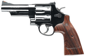 Smith & Wesson 150714 Model 629 Deluxe 44 Rem Mag or 44 S&W Spl Stainless Steel 6.50″ Barrel & 6rd Cylinder Satin Stainless Steel N-Frame Textured Wood Grip