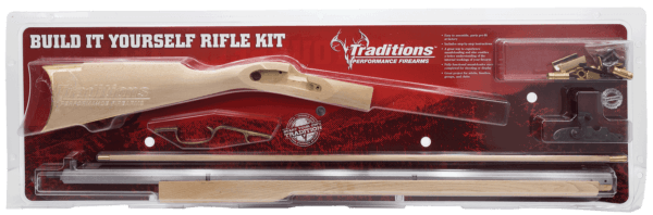 Traditions KRC52206 Kentucky Rifle Kit 50 Cal 33.50 Blued Sidelock Action”