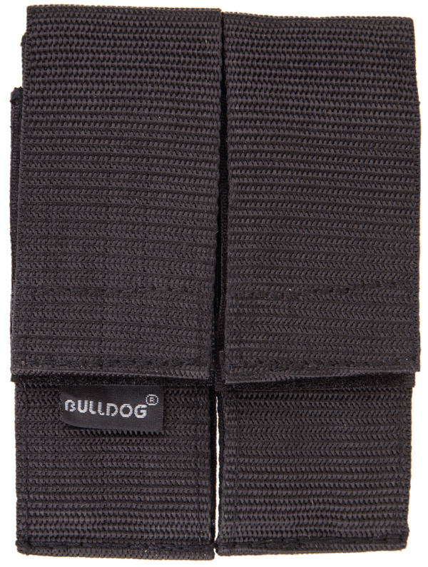Bulldog WMAGL Double Mag Holder Black Nylon Belt Loop