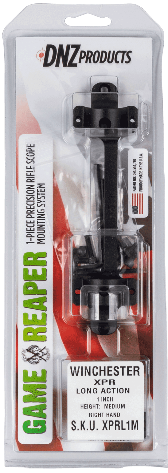 DNZ XPRL1M Game Reaper-Winchester Scope Mount/Ring Combo Matte Black