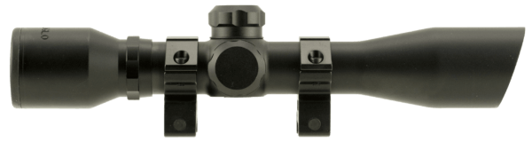 TruGlo TG8504BD Compact Black Anodized Matte Black 4x 32mm 1″ Tube Diamond Reticle