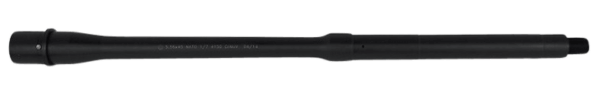 Ballistic Advantage BABL556015M Modern Series 5.56x45mm NATO 16″ Black QPQ Finish 4150 Chrome Moly Vanadium Steel Material Midlength with Government Profile for AR-15