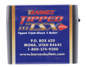 Barnes Bullets 30220 Tipped TSX 25 Caliber .257 100 GR TTSX Boat Tail 50 Box