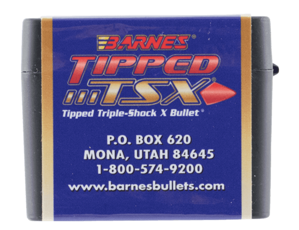 Barnes Bullets 30242 Tipped TSX 6.5mm .264 120 GR TTSX Boat Tail 50 Box