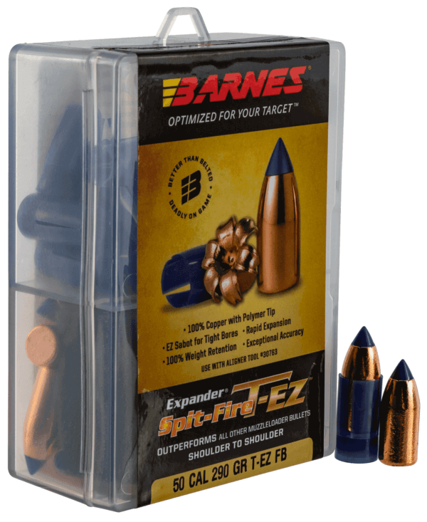 Barnes Bullets 30592 Spit-Fire T-EZ 50 Black Powder 290 GR 15