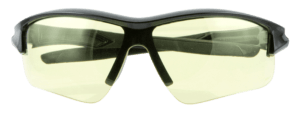 Walker’s GWPTLSGLCLR Sport Glasses Adult Clear Lens Polycarbonate Black with Teal Accents Frame