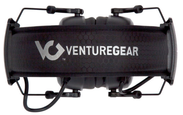 Pyramex VGPME10 Venture Gear Clandestine Electronic Muff 24 dB Over the Head Black Adult 1 Pair