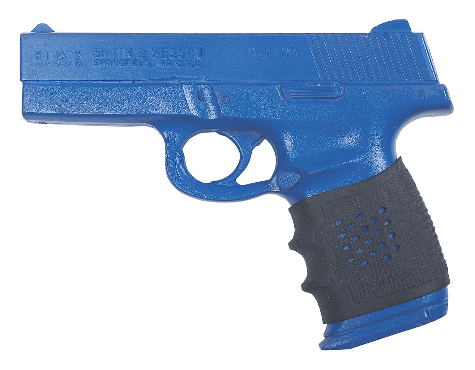Pachmayr 05166 Tactical Grip Glove  made of Rubber with Black Finish & Finger Grooves for S&W Sigma  Walther P99 & Taurus 24/7