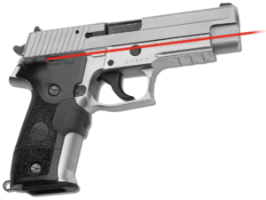 Crimson Trace LG446 Lasergrips 5mW Red Laser with 633nM Wavelength & Black Finish for 9mm Luger 40 S&W 357 Sig & 45 GAP Springfield XD