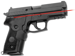 Crimson Trace LG429 Lasergrips 5mW Red Laser with Front Activation 633nM Wavelength & 50 ft Range Black Finish for Sig P229 P228