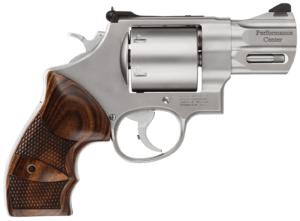 Smith & Wesson 170133 Model 627 Performance Center  357 Mag or 38 S&W Spl +P Stainless Steel 2.63 Barrel & 8rd Cylinder  Matte Stainless Steel N-Frame  Chrome Flashed Custom Tear Drop Hammer & Trigger With Stop”