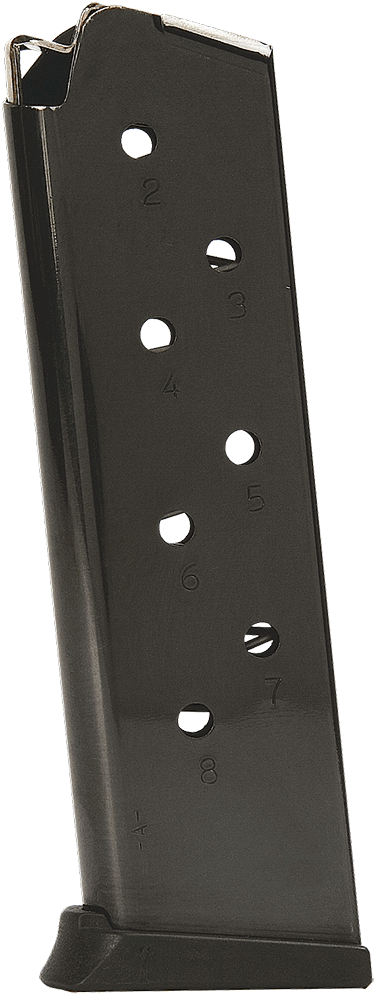 Magnum Research MAG1911458 1911 Black Detachable 8rd 45 ACP for Magnum Research 1911 C/GR/G