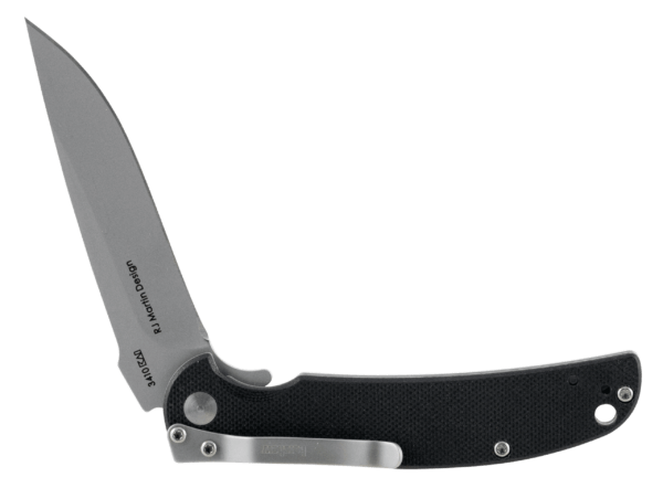 Kershaw 3410 Chill 3.10″ Folding Drop Point Plain Bead Blasted 8Cr13MoV SS Blade Black G10 Handle Includes Pocket Clip
