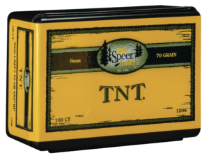 Speer Bullets 1206 TNT 6mm .243 70 GR Jacketed Hollow Point (JHP) 100 Box