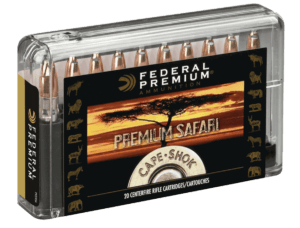 Federal P375SA Premium Safari Cape-Shok 375 H&H Mag 300 gr Swift A-Frame (SWFR) 20rd Box