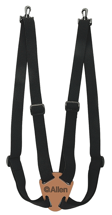 Allen 8888 Denali Sling made of Black Neoprene with Sharkskin Back 22″-42″ OAL 3″ W Adjustable Design & 5 Cartridge Loops for Rifle