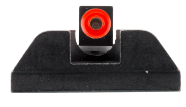 AmeriGlo GL351 Protector Sight Set for Glock Black | Green Tritium with Orange Outline Front Sight Black Rear Sight