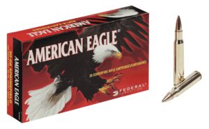 Federal AE3006N American Eagle Rifle 30-06 Springfield 150 gr Full Metal Jacket Boat-Tail (FMJBT) 20rd Box