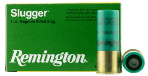 Remington Ammunition 20302 Slugger Hunting 12 Gauge 2.75″ 1 oz Rifled Slug Shot 5rd Box