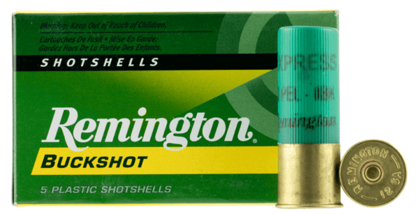 Remington Ammunition 20622 Express Buckshot 12 Gauge 2.75″ 0 Buck Shot 5rd Box