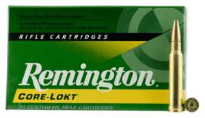 Remington Ammunition R338W2 Core-Lokt 338 Win Mag 250 gr Core-Lokt Pointed Soft Point (PSPCL) 20rd Box