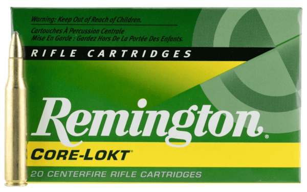 Remington Ammunition 21325 Core-Lokt 270 Win 100 gr Pointed Soft Point Core-Lokt (PSPCL) 20rd Box