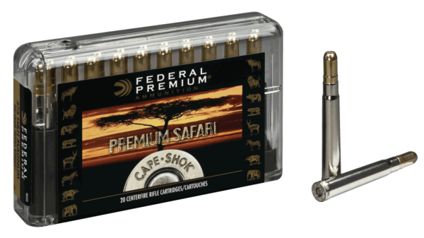 Federal P375T2 Premium Safari Cape-Shok 375 H&H Mag 300 gr Trophy Bonded Sledgehammer Solid 20rd Box