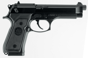 Beretta USA J90A1M9F18 M9 22LR 22 LR 5.30″ 10+1 Black Bruniton Black Rubber Grip