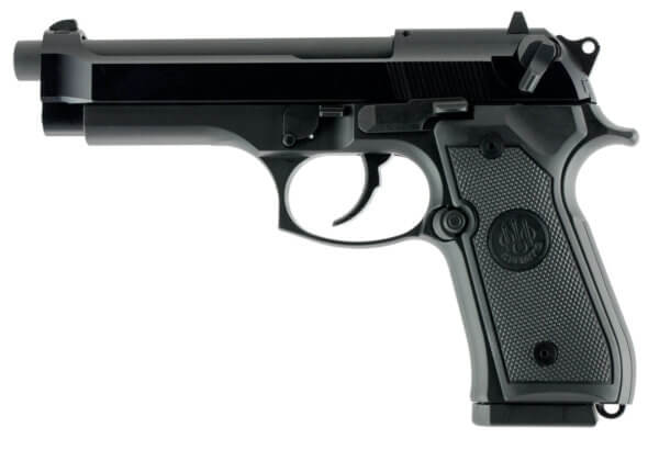 Beretta USA J90A1M9F18 M9 22 LR 10+1 5.30″ Black Burniton Steel Slide & Aluminum with Beavertail Frame w/Checkered Black Aluminum Grip