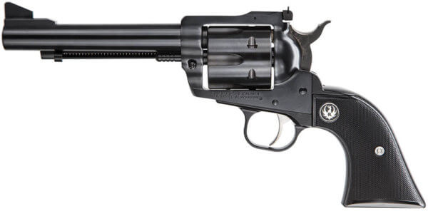 Ruger 0463 Blackhawk Convertible 45 Colt 5.50″ 6 Round Black Rubber Grip Blued