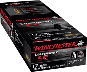 Winchester Ammo S17HMR1LF Varmint LF 17 HMR 15.5 gr NTX 50rd Box