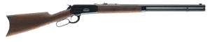 Winchester Repeating Arms 534175142 Model 1886 Short Rifle 45-70 Gov 8+1 24 Blued Round Barrel w/Recessed Crown  Blued Steel Receiver/Lever/Forearm Cap & Crescent Buttplate  Satin Walnut Straight Grip Stock & Forearm  Steel Loading Gate  Drilled & Tapped”