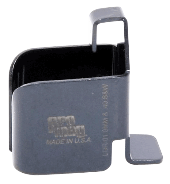 ProMag LDR01 Pistol Mag Loader Double Stack Style made of Steel with Black Finish for 9mm Luger  40 S&W