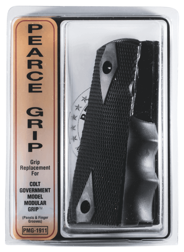 Pearce Grip PGT22 Wraparound Grips Black Rubber for Taurus PT22 PT25 (Except Polymer Frame)