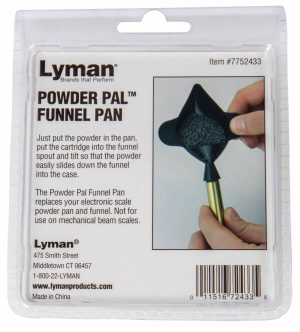 Lyman 7752433 Powder Pal Funnel Pan Universal Caliber