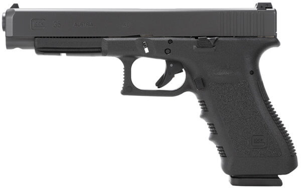 Glock PI3530101 G35 Standard 40 S&W Double 5.31″ 10+1 Black Polymer Grip/Frame Grip Black Slide