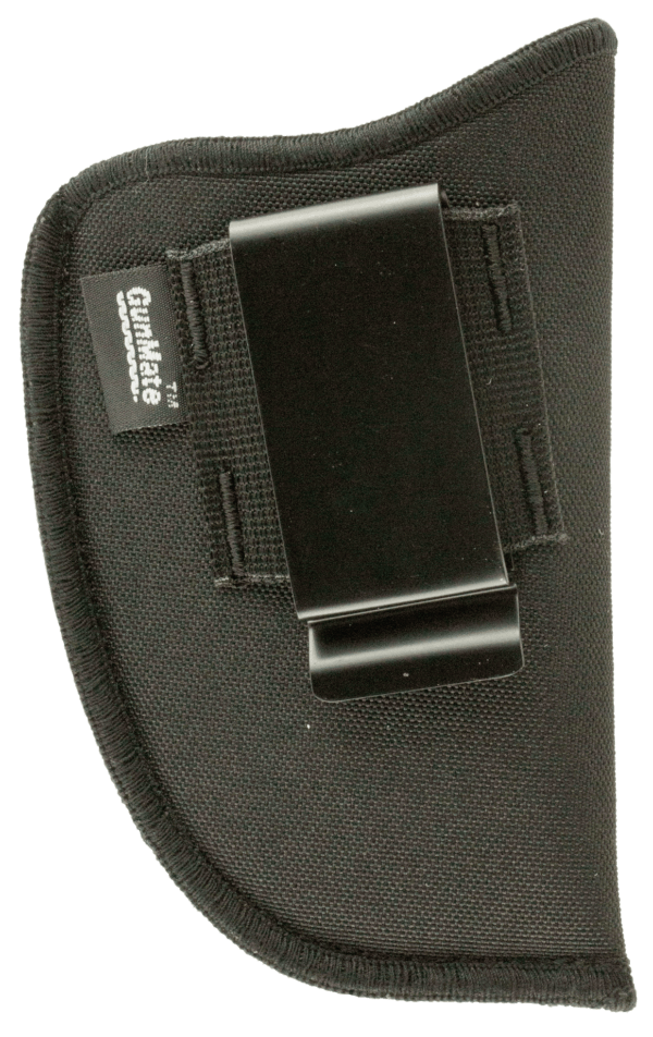 Uncle Mike’s 21320 GunMate Holster IWB Size 20 Black Tri-Laminate Belt Clip Fits Sm Frame Revolver Fits Up To 2.50″ Barrel Ambidextrous