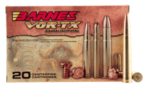 Barnes Bullets 22014 VOR-TX Safari 375 H&H Mag 300 gr TSX Flat Base 20rd Box