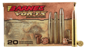 Barnes Bullets 22022 VOR-TX Safari 458 Win Mag 450 gr TSX Flat Base 20rd Box